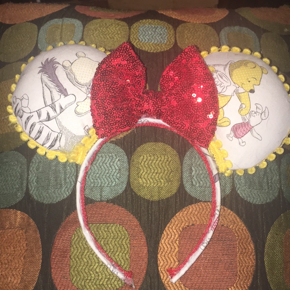 Winnie the Pooh inspired mouse ears